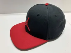 NIKEナイキ 「ジョーダン ジャンプマン プロ アジャスタブル キャップ/ nike ar 2118-019 サイズFREE / ブラック・レッド