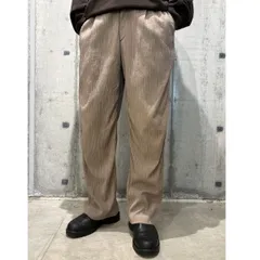 ISSEY MIYAKE WHITE LABEL 00’s 2002A／W PLEATS／STRAIGHTプリーツストレートスラックスパンツ 8069000143508のサムネイル