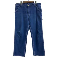 カーハート Carhartt 80's 90's 星タグ USA製 ペインターパンツ デニム ブルー 201MB-1397 VB
