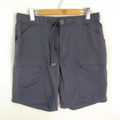 UNIQLO ユニクロ ギアショーツ ショートパンツ 無地 ネイビー Mサイズ メンズ 古着 テック系 アウトドア
