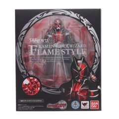 첫회 특전 부속 SHFiguarts(피규아츠) 가면 라이더 마법사 플레임 스타일 완성품 가동 피규어 반다이