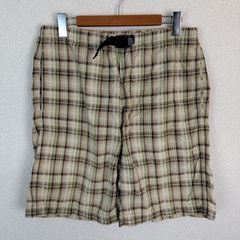 90s stussy ステューシー ビーチショーツ M ネル - メルカリ