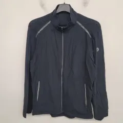 95/M アシックス トレーナー ジップアップ ジャージ (春夏用)