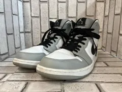 NIKE ナイキ スニーカー AIR JORDAN 1 MID LIGHT SMOKE 554724-092 28cm スポーツ