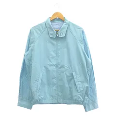 【中古】VAN JACKET ロゴ刺繍 スウィングトップ ライトブルー サイズLL ヴァン[24]