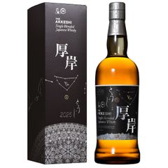 厚岸 THE AKKESHI Single Blended22nd 空瓶空箱 - メルカリ