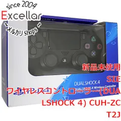 [bn:5] SONY　ワイヤレスコントローラー DUALSHOCK4　ジェット・ブラック　CUH-ZCT2J