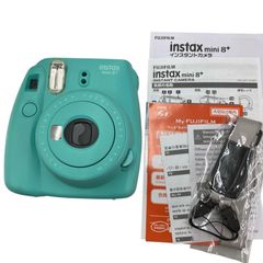 極美品】チェキ FUJIFILM instax mini 8+ ミント 本体 - メルカリ