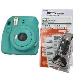 186000 動作確認済み FUJIFILM フジフィルム instax mini8+ インスタックス　ミニ ミント　グリーン
