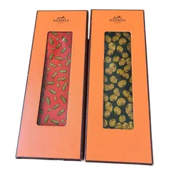 180053 HERMES エルメス ネクタイ 2点まとめ売り