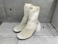 MM6 Maison Margiela Tabi ブーツ ホワイト 36 - メルカリ