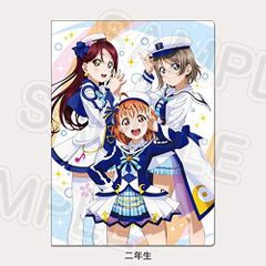 러브라이브! 선샤인!! Aqours 3rd 라이브 투어 WONDERFUL STORIES 더블 포켓 클리어 파일 2학년 타카미 치카 사쿠라우치 리코 와타나베 요우
