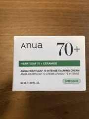 ANUA (アヌア)ドクダミ 70インテンス カーミング クリーム 50ml 水分保湿ケア 保湿感たっぷり ゆらぎ肌 オイリー肌 heartleaf cream スキンケア 韓国コスメ　プレゼント付き（ドクダミ77水分マスクパック1枚）