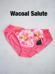 ★【新品】Wacoal Salute　ワコールサルート　51G　南アフリカ　ショーツ　L ヒップ92-100　赤みのあるピンク系　上品　送料込み　6464105
