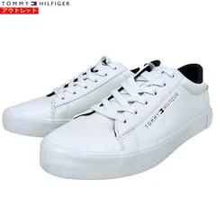 TOMMY HILFIGER トミーヒルフィガー 新品・アウトレット RIBBY WHITE ホワイト ローカット スニーカー シューズ 靴  約26～28cm 送料無料 並行輸入品のサムネイル