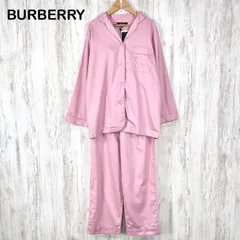 新品未使用 美品 BURBERRY LONDON バーバリーロンドン ホースロゴ刺繡 ノバチェック パジャマ ピンク レディース ルームウェアのサムネイル
