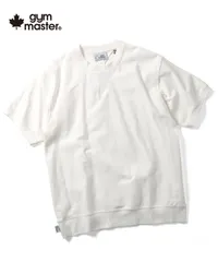 gym master ジムマスター Tシャツ メンズ レディース 7.4oz ヘビーウェイト 半袖Tシャツ 大きいサイズ 無地 クルーネック 綿100% カジュアル G121708 ホワイト(01)のサムネイル