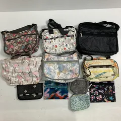 ◆ LeSportsac レスポートサック 11点 まとめ商品 ショルダーバッグ ハンドバッグ ポーチ 総柄 中古品