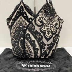 極美品】シンクビー ボヘミアンバッグトートバッグ ハンドバッグ