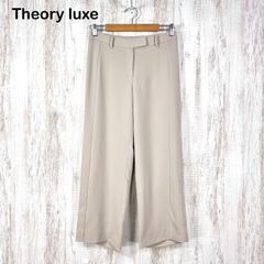 ✨♦新品未使用Theory （セオリー）アイボリー テーパードパンツ新品タグ付き 美品 Theory luxe スリムテーパードパンツ アイボリー L 定番 - メルカリ