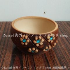 りょう様専用】モルタル 鉢 プランター 月型 ノームうさぎ