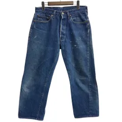 リーバイス Levi's 80's 501 USA製 赤耳 バレンシア 555刻印 デニム ブルー W36 L34サイズ 201MB-1398 VB