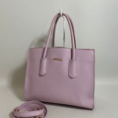 2606-32｜フルラ 2WAYハンドバッグ レザー マルチカラー - メルカリ