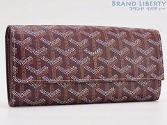 超極美品】GOYARD ヴァレンヌ 長財布 ヘリンボーン - メルカリ
