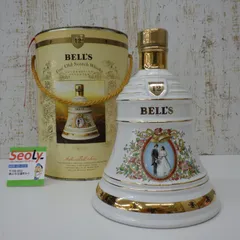 BELL'S  12年 スコッチ ウイスキー 陶器ボトル 750ml 古酒 お酒 未開栓のサムネイル