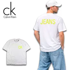 カルバンクライン Tシャツ メンズ 半袖 ジーンズ Calvin Klein Jeans HERO LOGO TEE ボックスロゴ ネオン ロゴT ブランド カットソー 41M7969