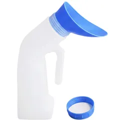 SakuraLovely8 男女兼用 しびん 尿器 採尿器 介護 こぼれない 尿瓶 立て置き可能 (１個) [１個]のサムネイル