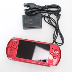 558)PSP 本体 PSP3000 ラディアント レッド ジャンク