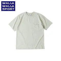 WALLA WALLA SPORT 6oz ポケットTシャツ メンズ｜USAコットン・日本製｜チューブボディ ヴィンテージ風 ワイドシルエット PISTACHIOのサムネイル
