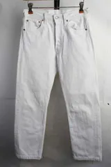 アメリカ製 1990年代 リーバイス Levi's 501 ホワイトデニムパンツ【W27.5 L27】【古着】【メンズ】【レディース】男性 オールド【ヴィンテージ】 【ビンテージ】【vintage】 MADE IN USA 90’s 90s アメカジ ホワイト