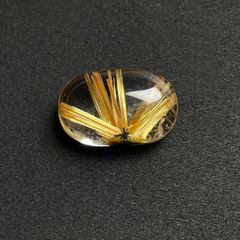 ⭐︎【高級】プラチナタイチンルチルクォーツ ペンダントトップ k18 
