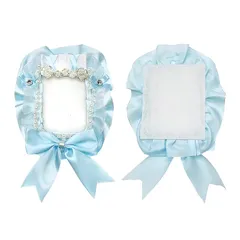 トレカケース SX 水色 推し活 オタ活 リボン カード入れ カードホルダー 硬質ケース 収納 保管 青 ブルー kpop 推し色 ジートリガー g.triger 1