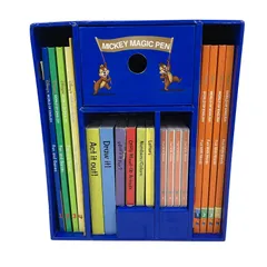 DWE ミッキーマジックペンセット CD未開封あり マジックペン欠品 ディズニー 英語システム 幼児 教材 中古 O11122735