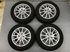 ◎キューブ用セット バリ溝 YOKOHAMA 175/65R15 23年製 純正ホイール 