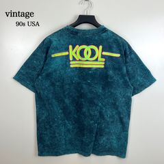 KOOL 90s USA製 黒 緑 L タバコ Y2K 金子賢 古着 良品 - メルカリ