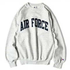 90s Champion USAF パッチ 刺繍 スウェット トレーナー M / 90年代 メキシコ製 オールド チャンピオン エアフォース グレー