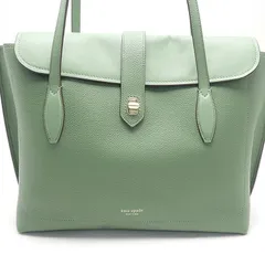 ケイトスペード エッセンシャルラージワークトート バッグ グリーン レディース