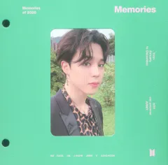 BTS MEMORIES OF 2020 Blu-ray JIMIN トレーディングカード　台紙付き BD ver.