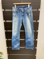 HYSTERIC GLAMOUR ヒステリックグラマー Thee Hysteric XXX ジィヒステリックトリプルエックス   W32 ストレート スタッズ デニム 5AP-0573  平塚店 衣料品　　㉑のサムネイル