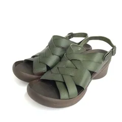 Re:getA リゲッタ バックストラップサンダル グミ 表記サイズ:Ｌ  R-2688   グリーン レディース / 240001197398のサムネイル