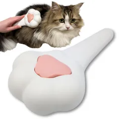 Paw Moff 푸시 브러쉬 강아지 및 고양이 펫 브러쉬 탈모 치료제