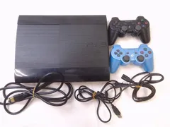  ゲーム プレイステーション3 PS3本体 CECH-4300C ブラック 動作品 周辺機器 付き 中古品