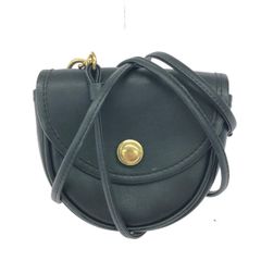 希少 COACH 9826 ショルダーバッグ ポシェット ポーチ ネイビー - メルカリ
