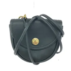 COACH コーチ ショルダーバッグ/ドイツホック  レザー 0029-048   ブラック レディース / 240001195830