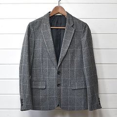 KOE×THOM BROWNE テーラードジャケット グレー系 チェック柄 - メルカリ