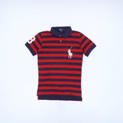16/18 POLO RALPH LAUREN（ポロラルフローレン） ビックポニー 半袖 カラーTシャツ 0410U